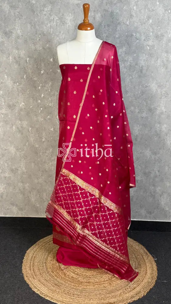 BANARASI SILK SUIT BANARASI SALWAR SET