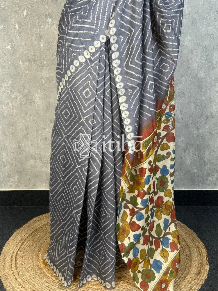 COTTON LINEN SAREE