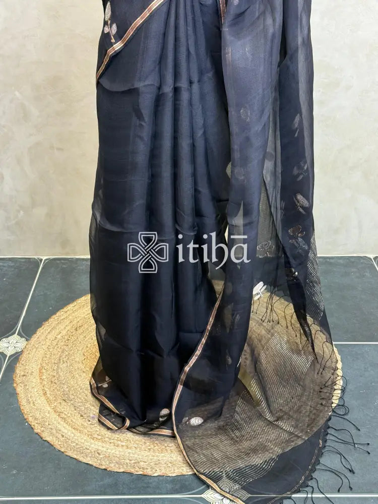 KORA MUSLIN JAMDANI SAREE