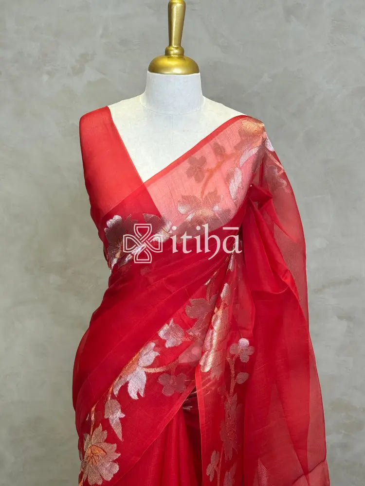KORA MUSLIN SAREE