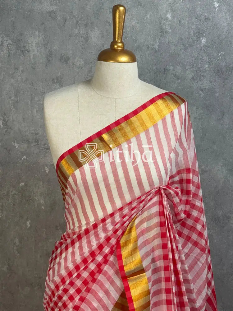 LINEN COTTON SAREE