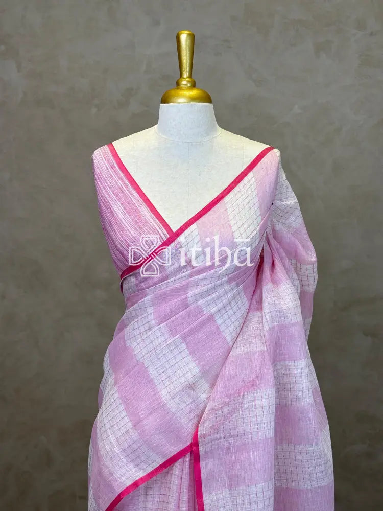 LINEN SAREE