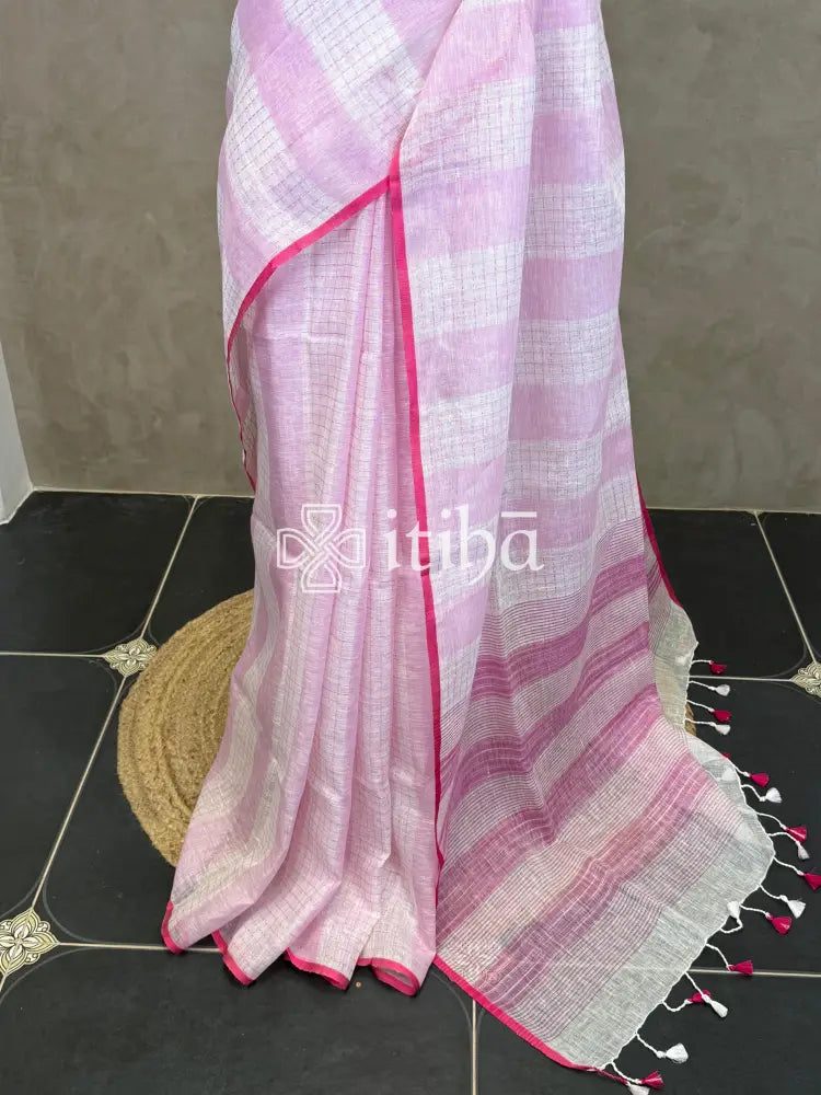 LINEN SAREE