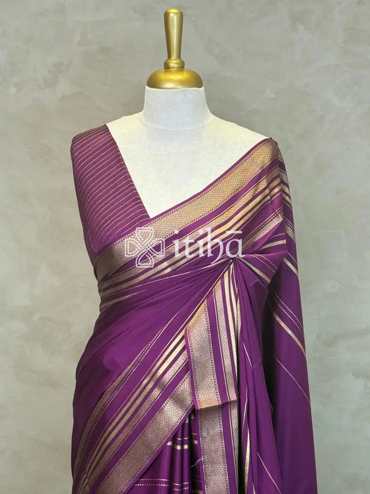 MYSORE CREPE SILK SAREE