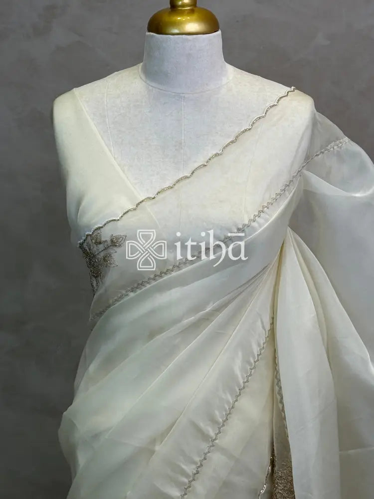 ORGANZA EMBROIDERY SAREE