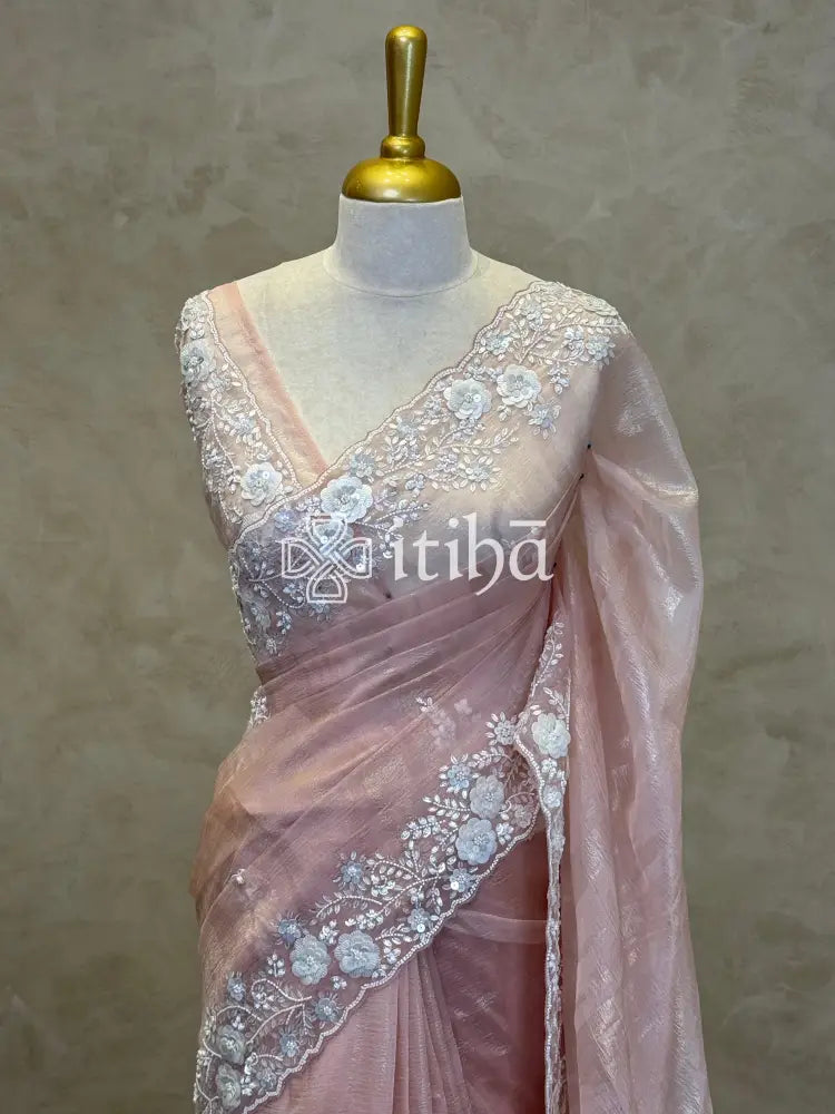 ORGANZA HANDWORK SAREE