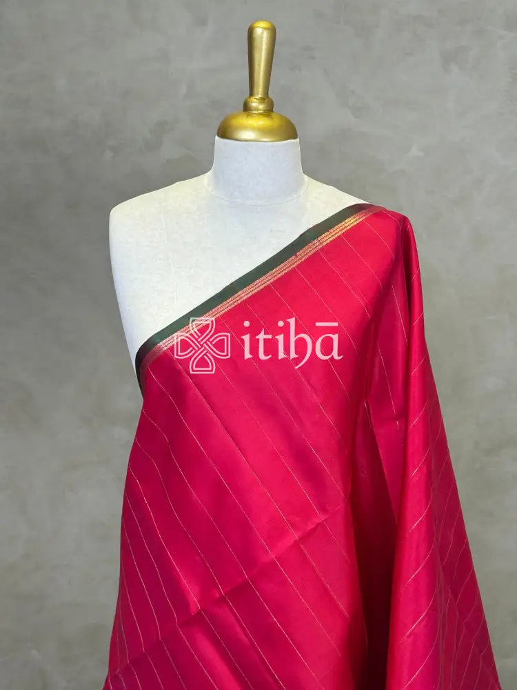 PURE SOFT SILK HANDLOOM SAREE