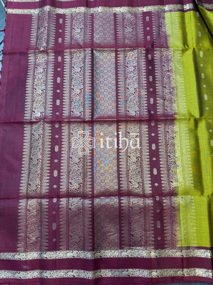 PURE SOFT SILK HANDLOOM SAREE