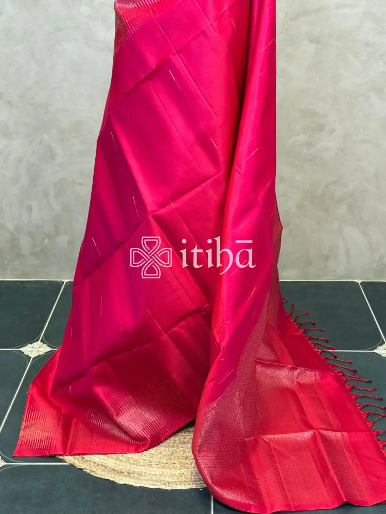 PURE SOFT SILK HANDLOOM SAREE