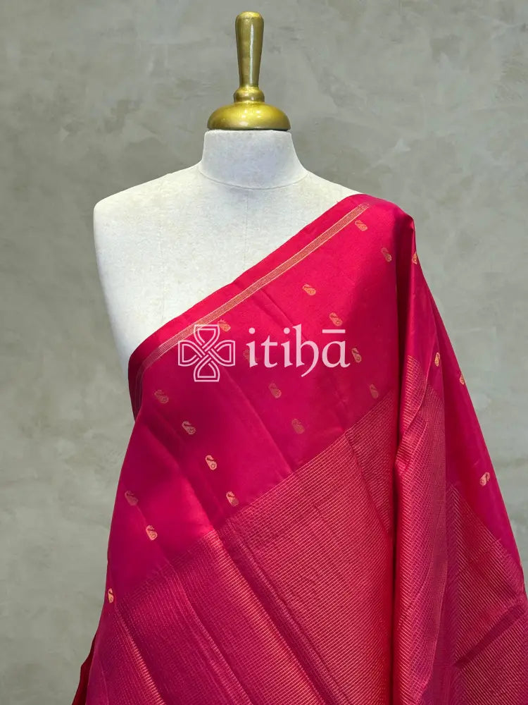 PURE SOFT SILK HANDLOOM SAREE