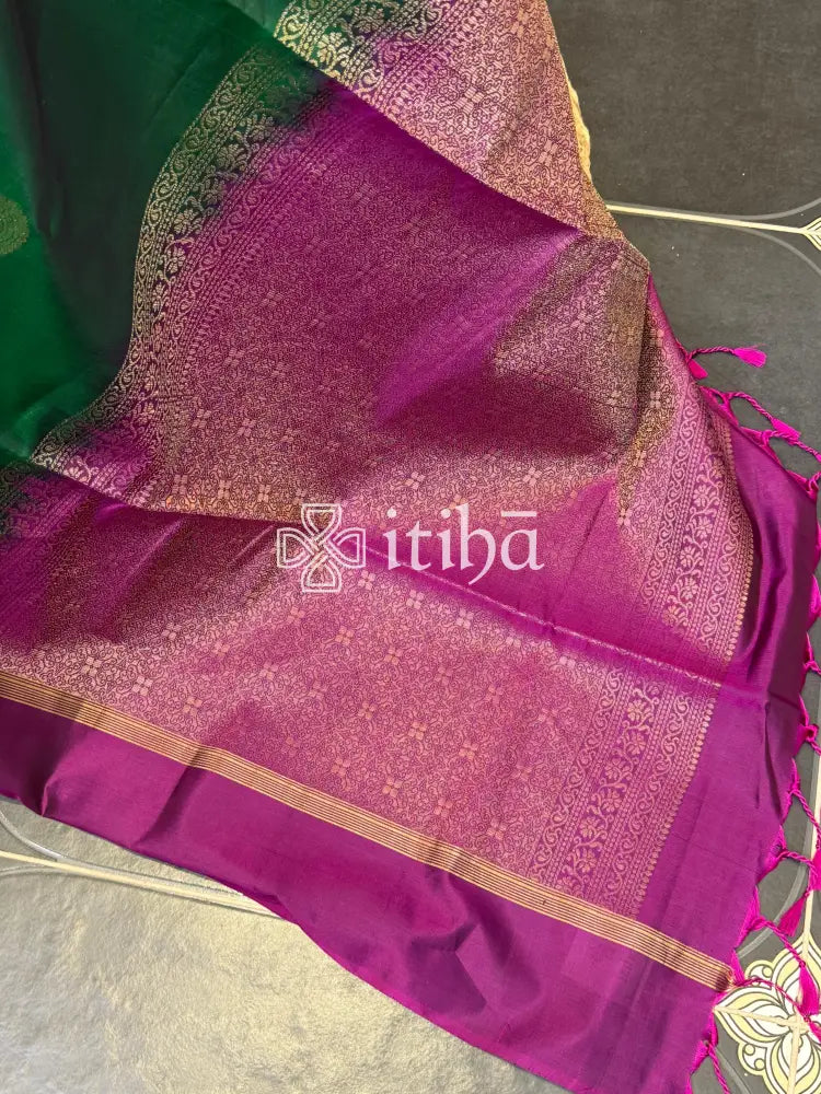 PURE SOFT SILK HANDLOOM SAREE
