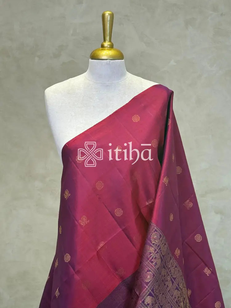 PURE SOFT SILK HANDLOOM SAREE