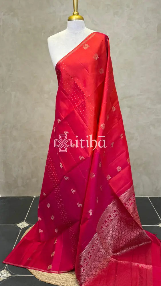 PURE SOFT SILK HANDLOOM SAREE