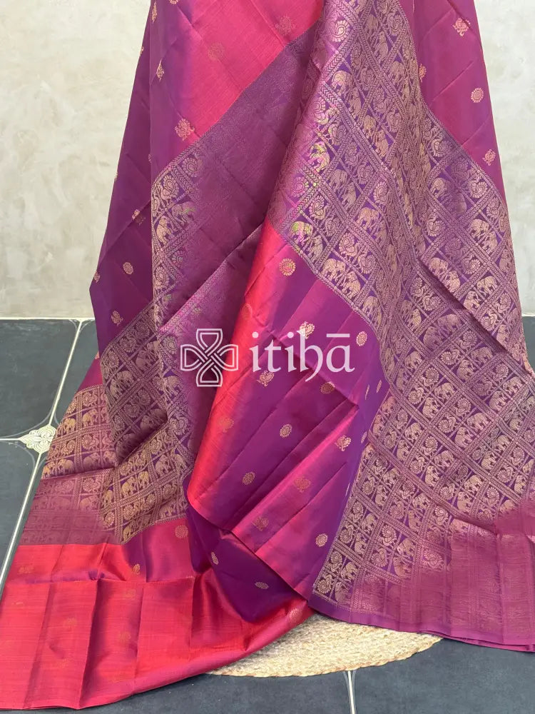 PURE SOFT SILK HANDLOOM SAREE