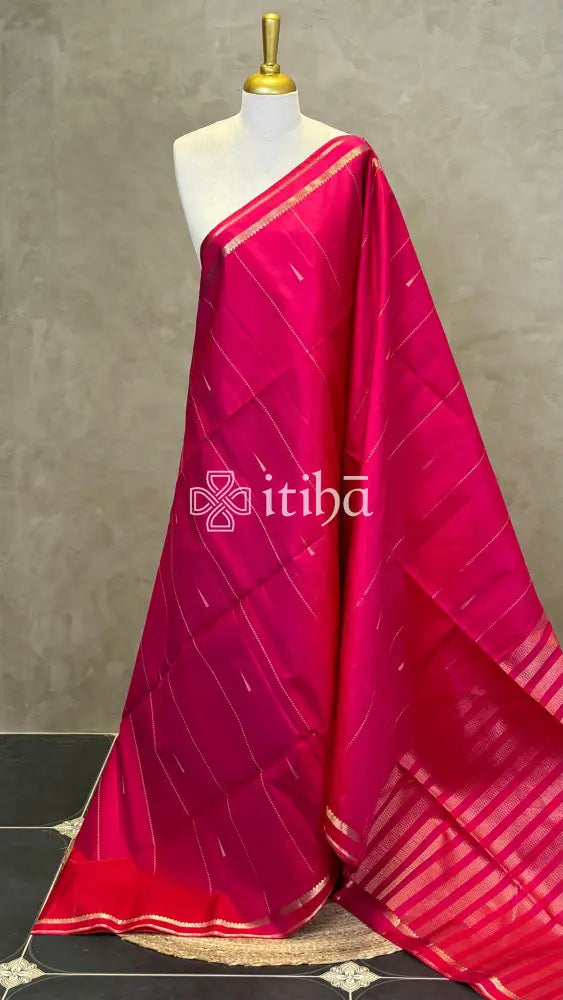 PURE SOFT SILK HANDLOOM SAREE