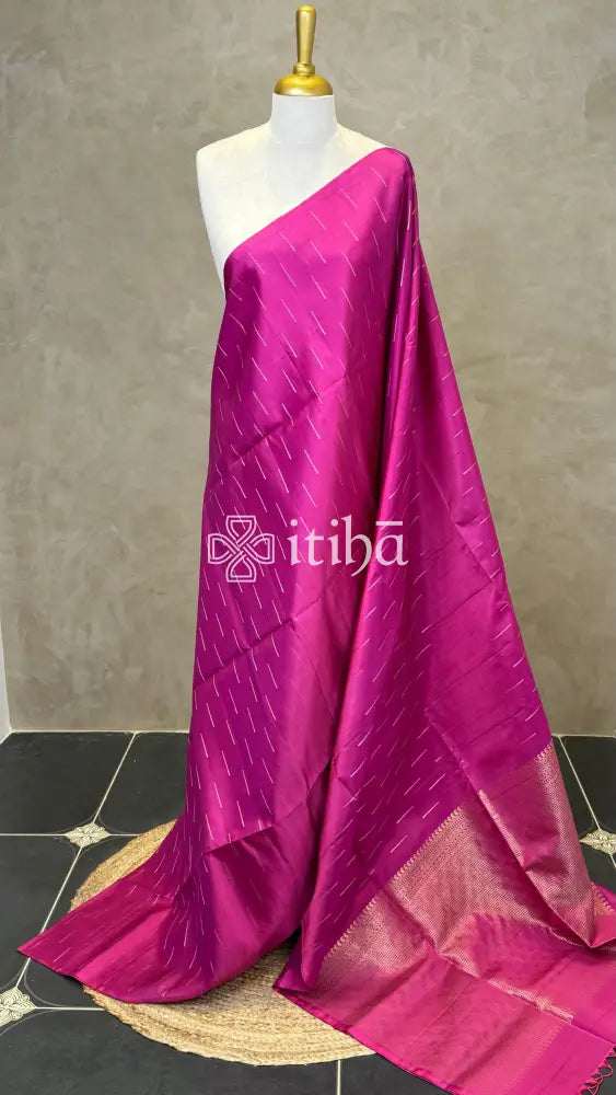 PURE SOFT SILK HANDLOOM SAREE