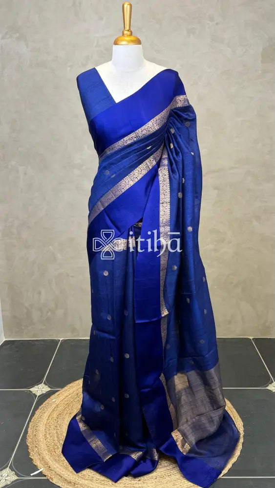 PURE TUSSAR SILK BANARASI SAREE