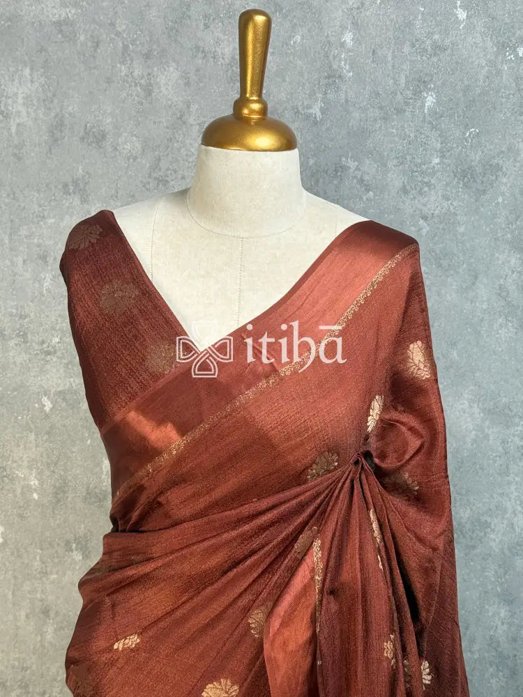 SEMI JUTE BANARASI SAREE