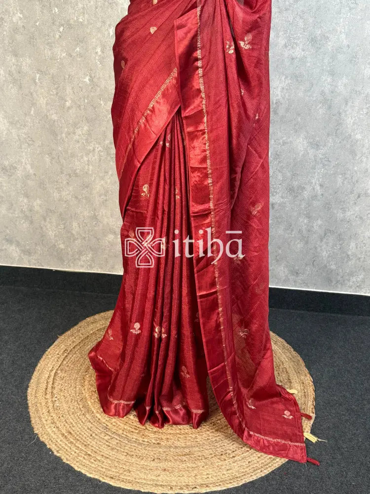 SEMI JUTE SAREE