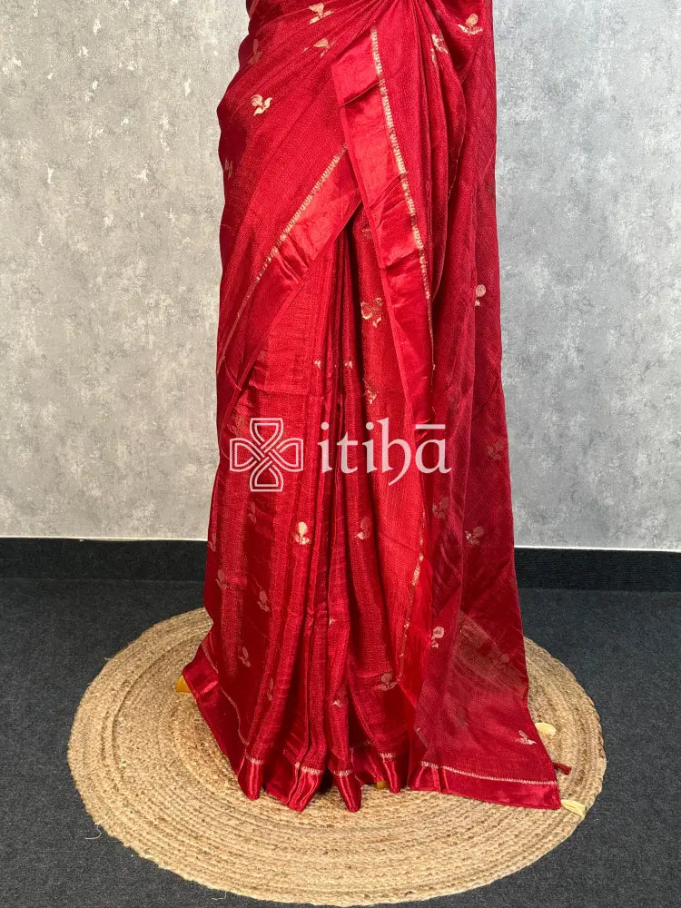 SEMI JUTE SAREE