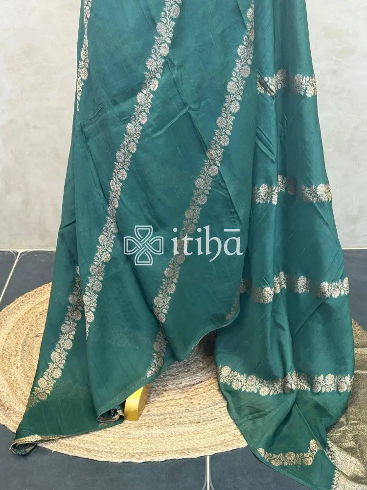 SEMI MATKA TUSSAR BANARASI SAREE