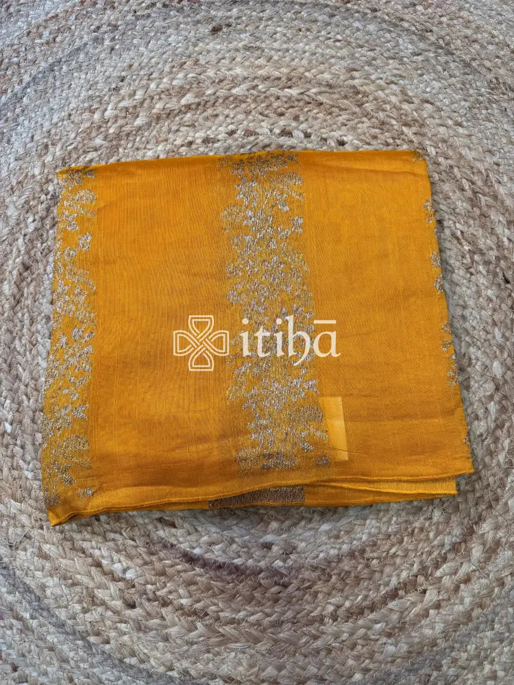 SEMI MATKA TUSSAR BANARASI SAREE