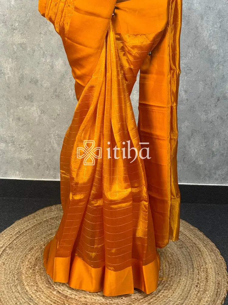 SEMI ORGANZA BANARASI SAREE