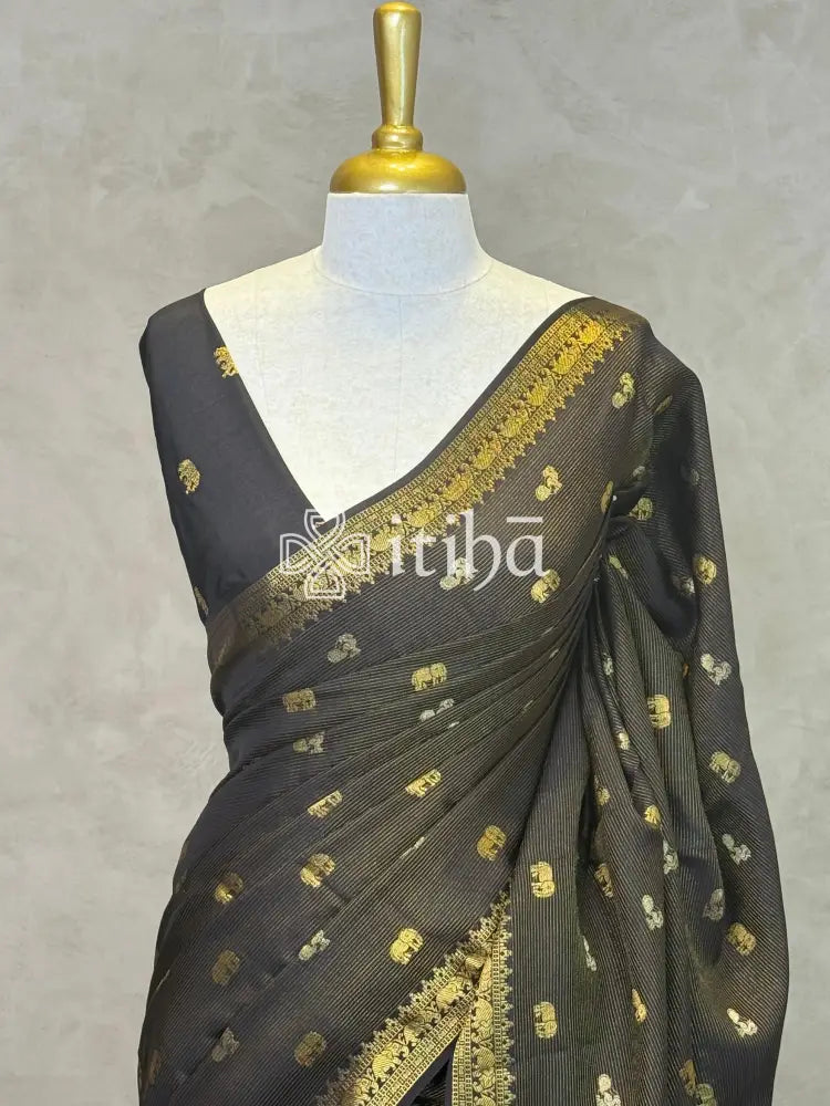 SEMI SILK BANARASI SAREE