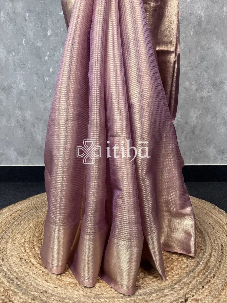 SEMI TISSUE BANARASI SAREE