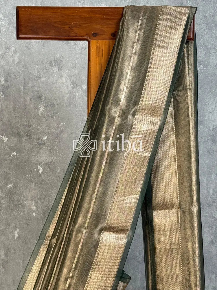SEMI TISSUE ORGANZA BANARASI SAREE