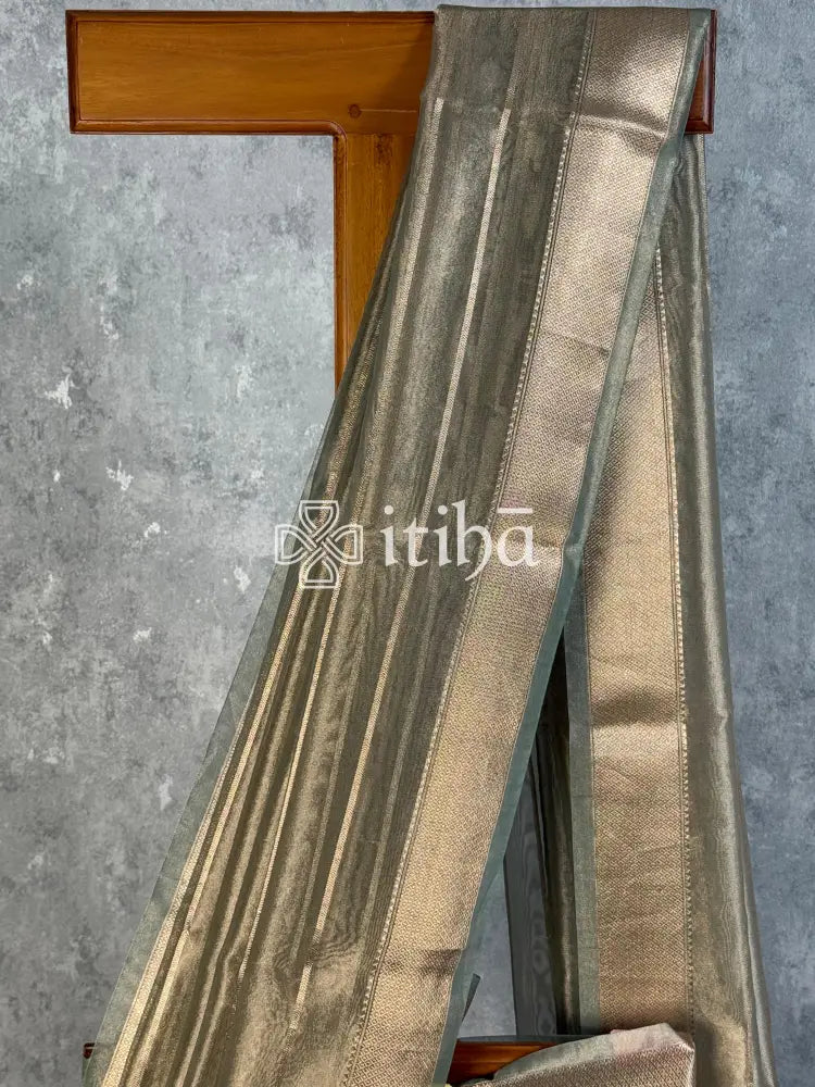 SEMI TISSUE ORGANZA BANARASI SAREE