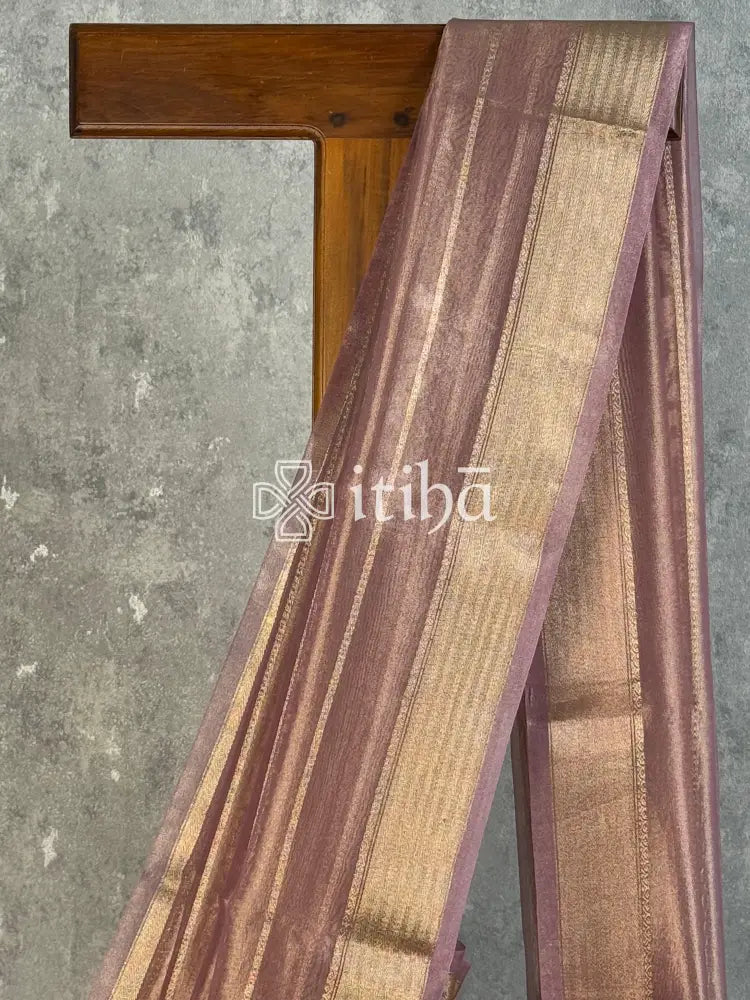 SEMI TISSUE ORGANZA BANARASI SAREE