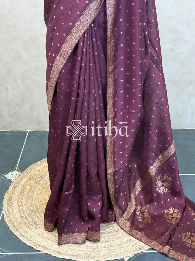 SEMI TUSSAR BANARASI SAREE