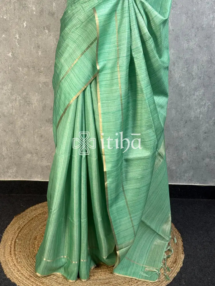 SEMI TUSSAR BANARASI SAREE