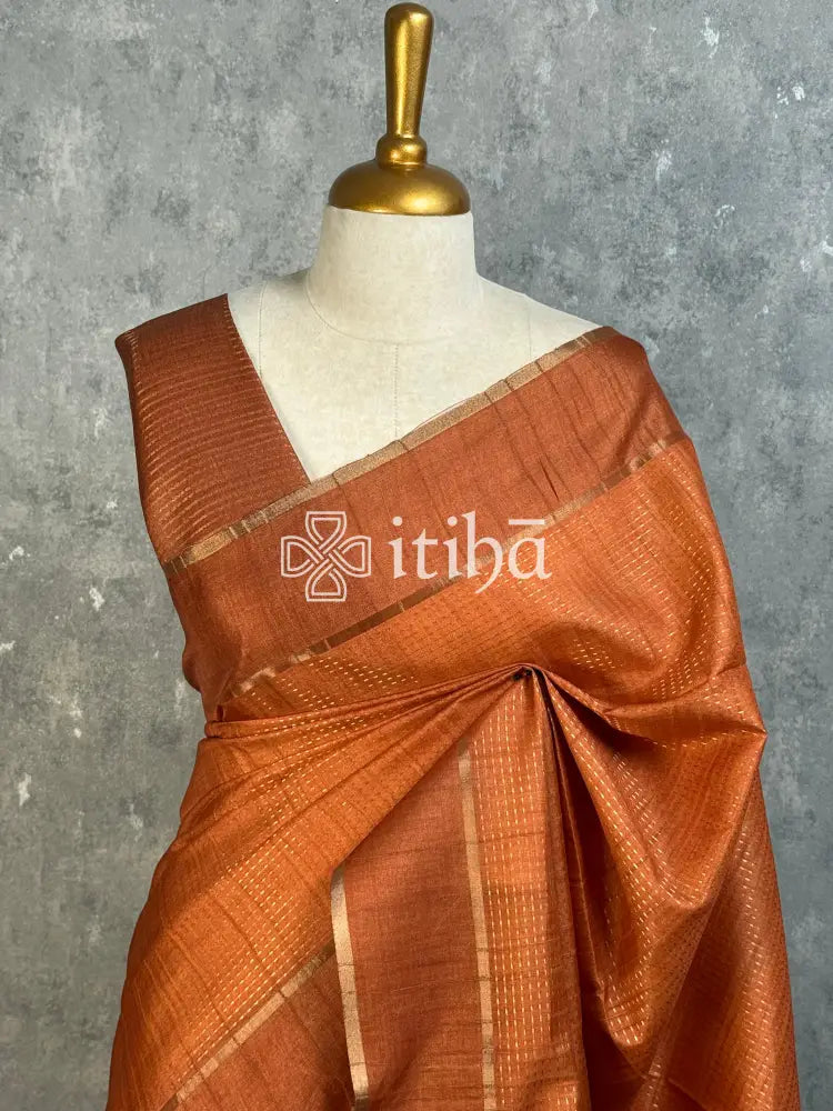 SEMI TUSSAR BANARASI SAREE