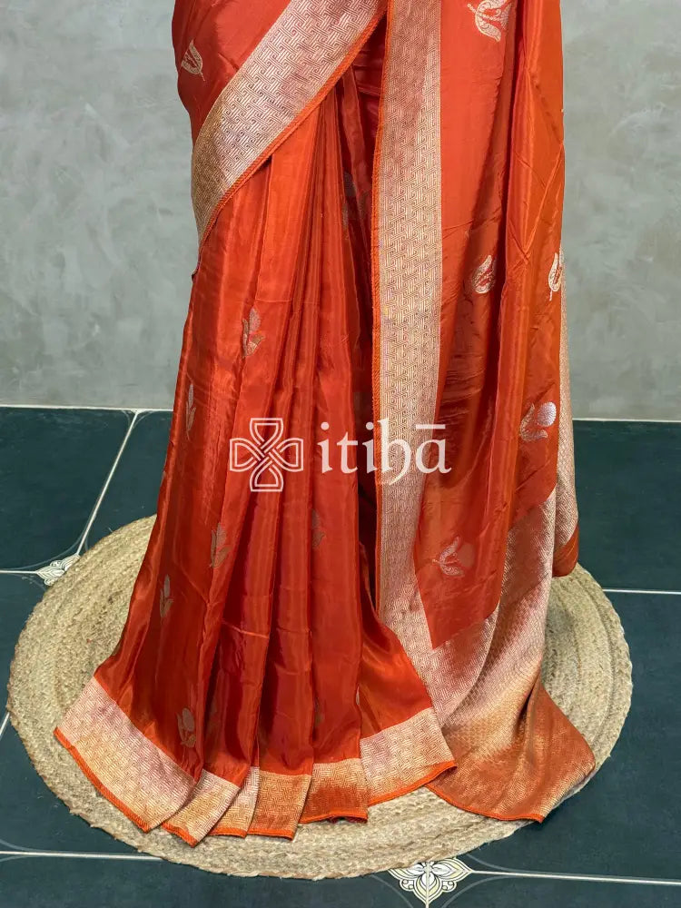 SEMI TUSSAR BANARASI SAREE