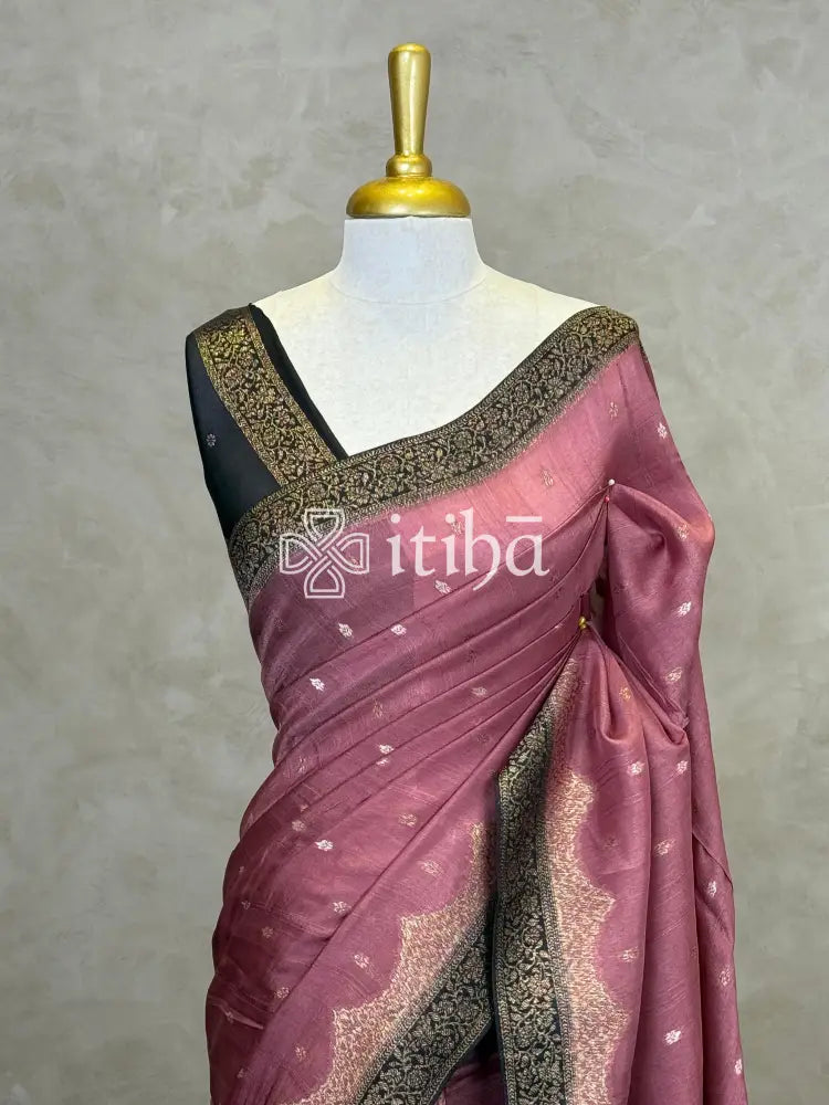 SEMI TUSSAR BANARASI SAREE
