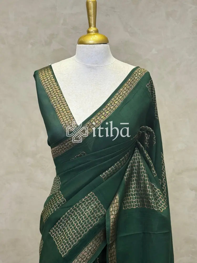SEMI TUSSAR BANARASI SAREE