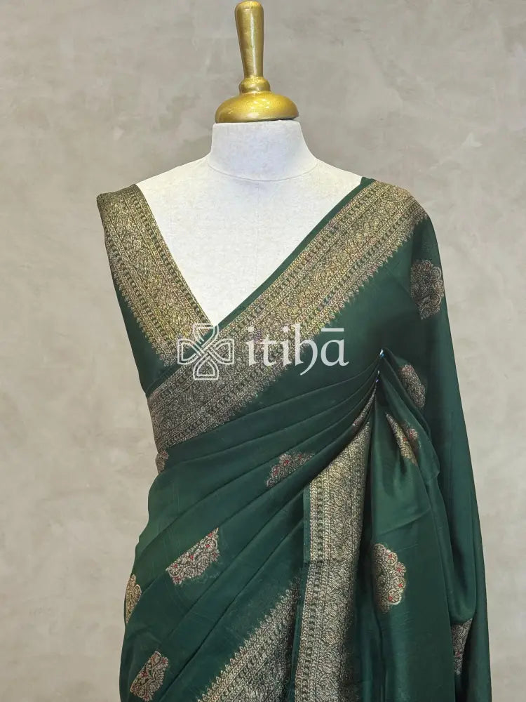SEMI TUSSAR BANARASI SAREE