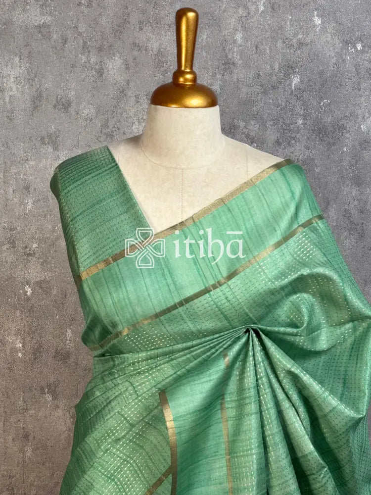 SEMI TUSSAR BANARASI SAREE