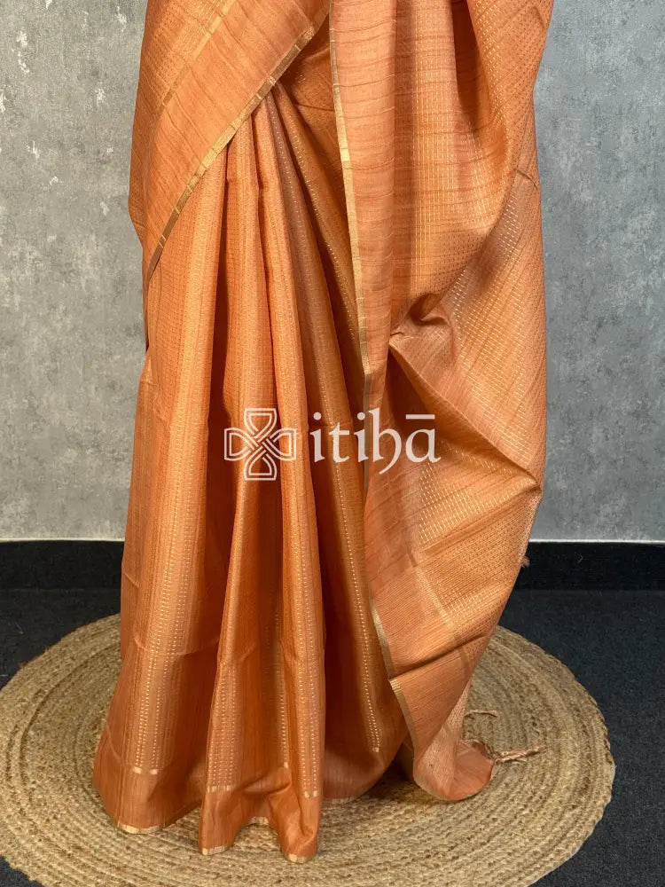 SEMI TUSSAR BANARASI SAREE