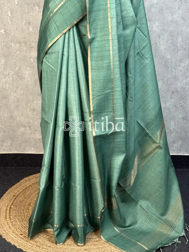 SEMI TUSSAR BANARASI SAREE