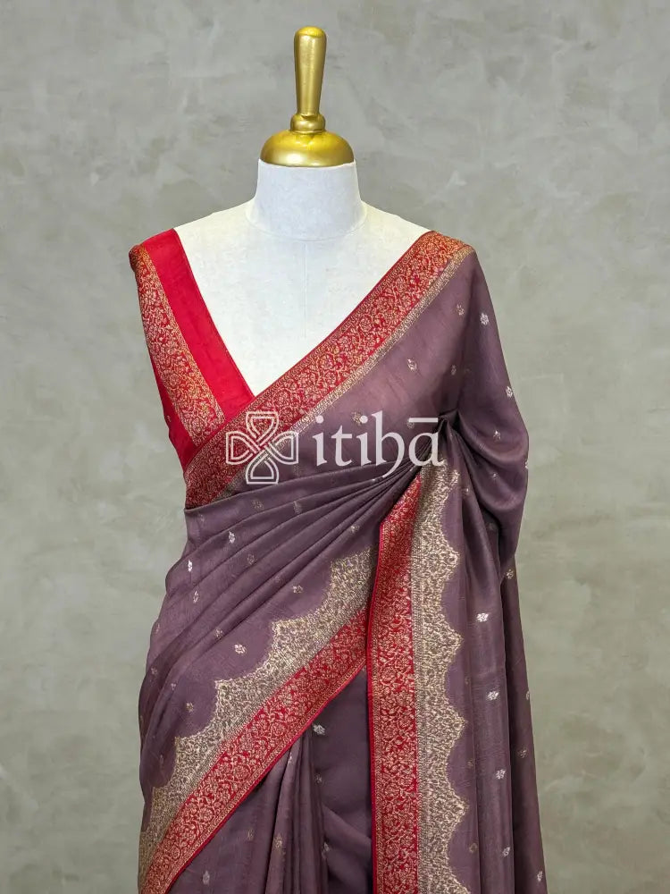 SEMI TUSSAR BANARASI SAREE
