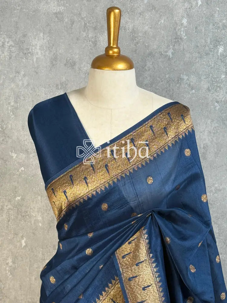 SEMI TUSSAR GEORGETTE BANARASI SAREE