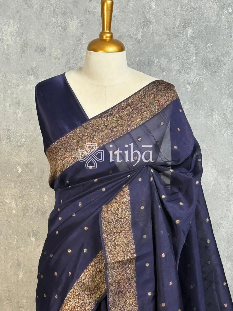 SEMI TUSSAR GEORGETTE BANARASI SAREE