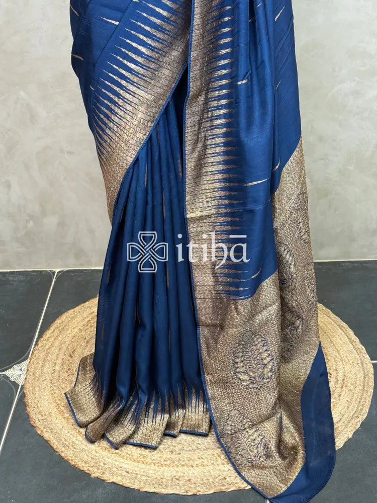 SEMI TUSSAR GEORGETTE BANARASI SAREE