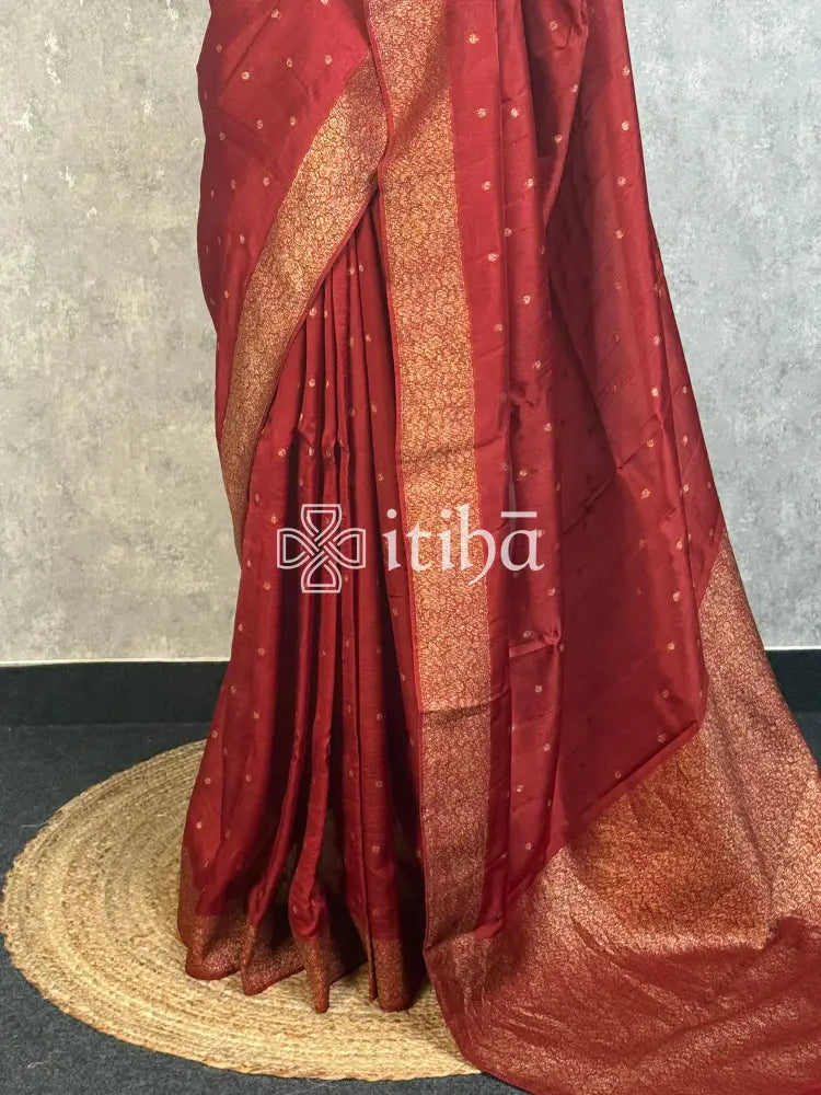 SEMI TUSSAR GEORGETTE BANARASI SAREE