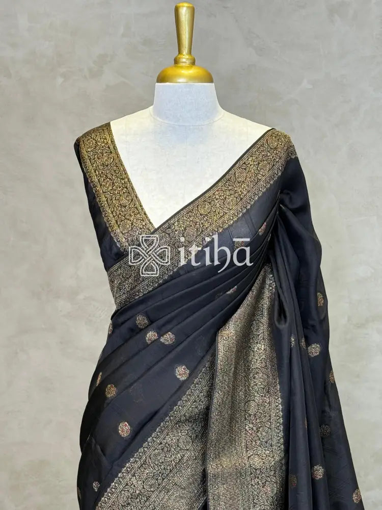 SEMI TUSSAR GEORGETTE BANARASI SAREE
