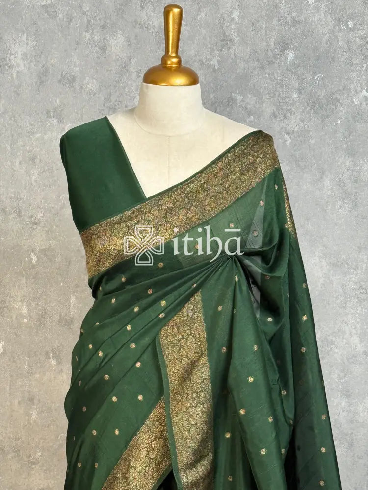 SEMI TUSSAR GEORGETTE BANARASI SAREE