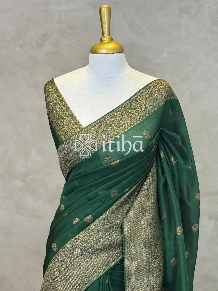 SEMI TUSSAR GEORGETTE BANARASI SAREE